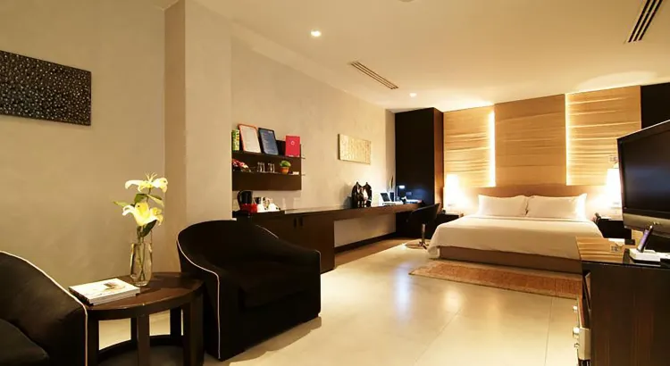 ห้องซูเปอริเออร์วิวทะเลบางส่วน