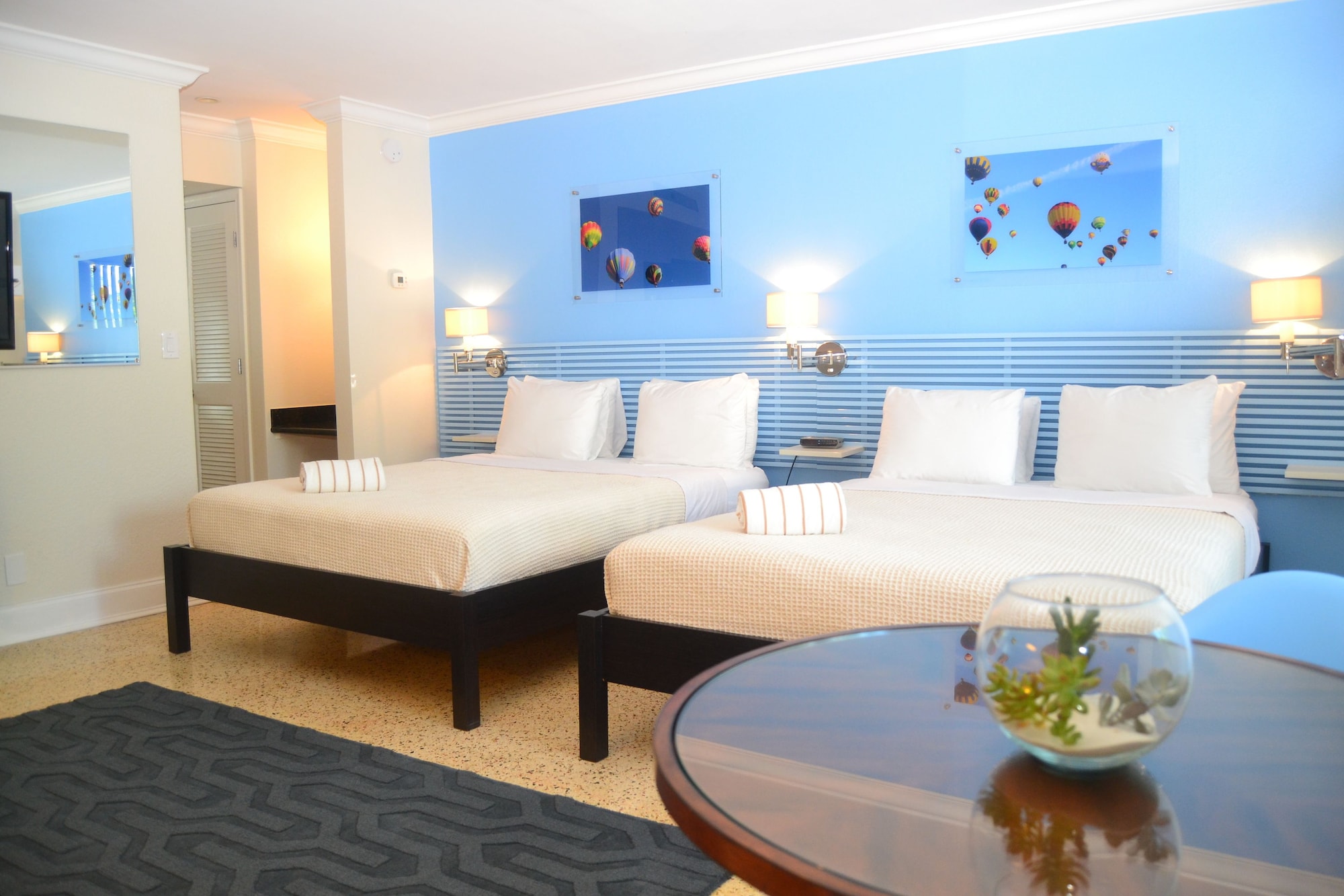 家庭套房 - 带2张大床