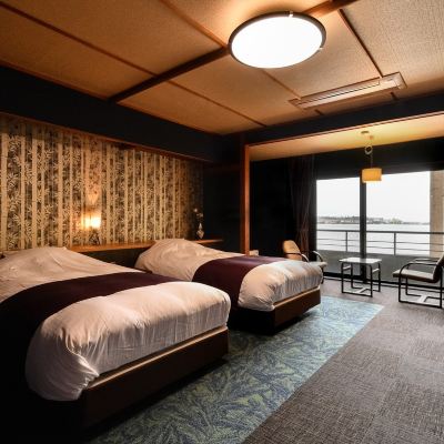 スタンダード ツインルーム 片山津温泉元湯の宿 かのや光楽苑 クーポン