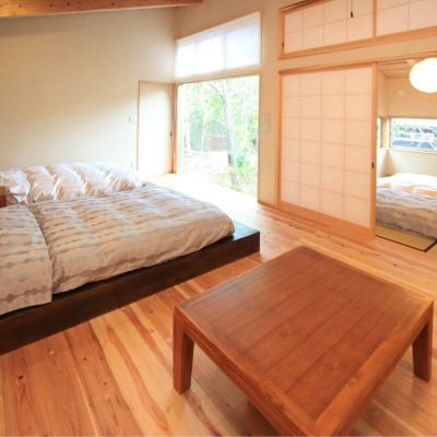 和洋混合房，帶浴室 長者原溫泉 溫泉鄉審虎乃湯優惠