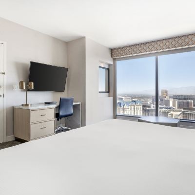 Studio Hearing and Roll-in Shower Accessible Hilton Grand Vacations Club Elara Center Strip Las Vegas Promo Code