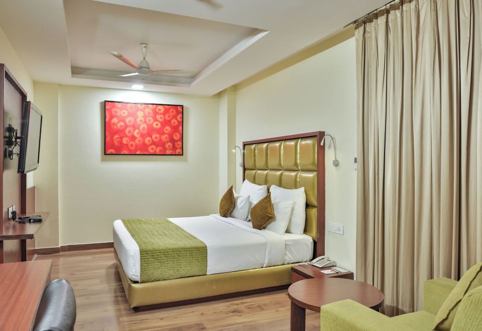 无障碍特大床套房 - 享有市景