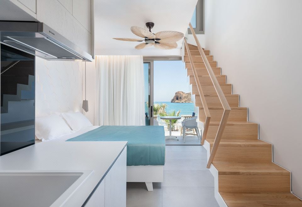 设计复式房， 2 间卧室， 海景， 临海