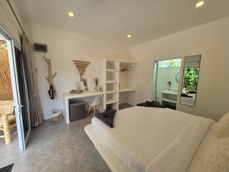 บังกะโลดีลักซ์พร้อมวิวสวน