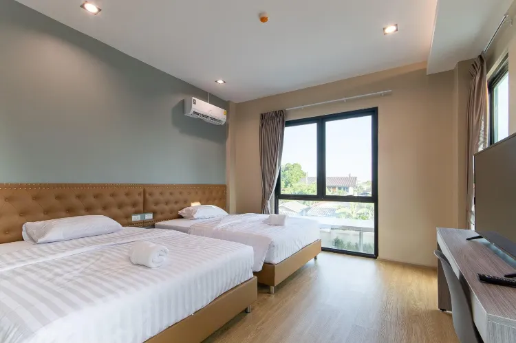 Deluxe Studio With 2 Double Beds