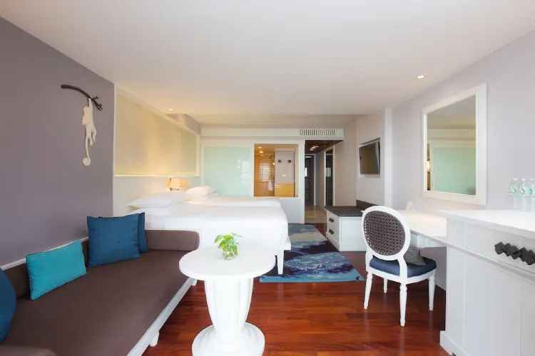 ห้องดีลักซ์ เตียงคู่ (Terrace)