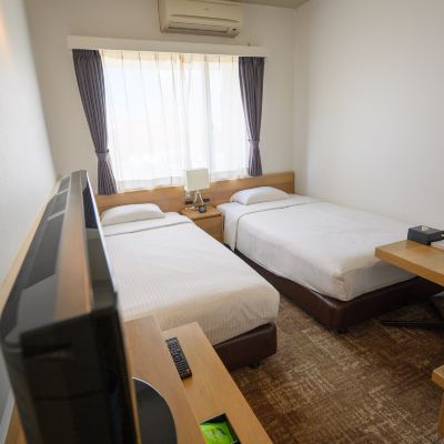 禁煙 ■ ツイン | ベッド幅110 cm / 16平方メートル / Wi-Fi利用可能 [ツインルーム] [禁煙] ホテルエメラルドアイル石垣島 クーポン