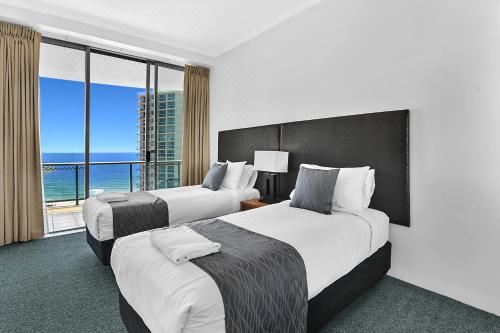 海景两卧室公寓