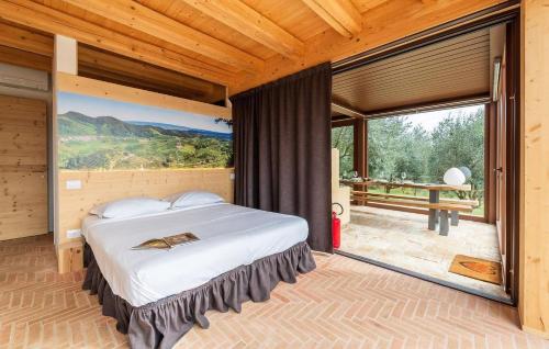 带露台的双人房