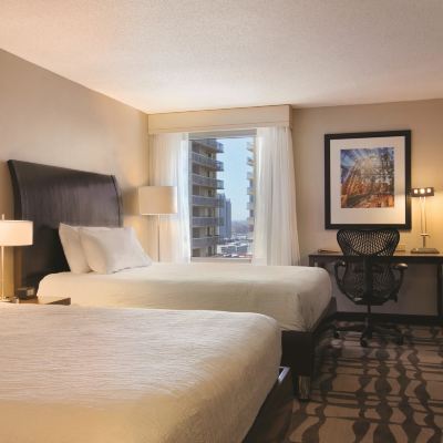 雙大床房 芝加哥市區/華麗一英里希爾頓花園旅館優惠