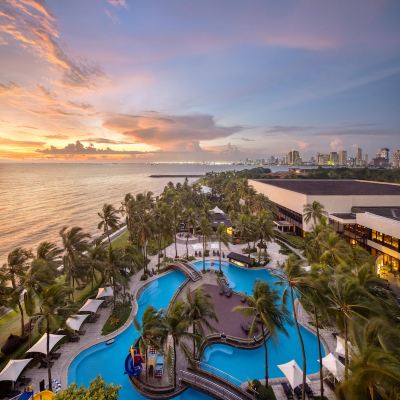 池景奢華俱樂部特大床房 馬尼拉索菲特菲律賓廣場酒店（多功能酒店）優惠