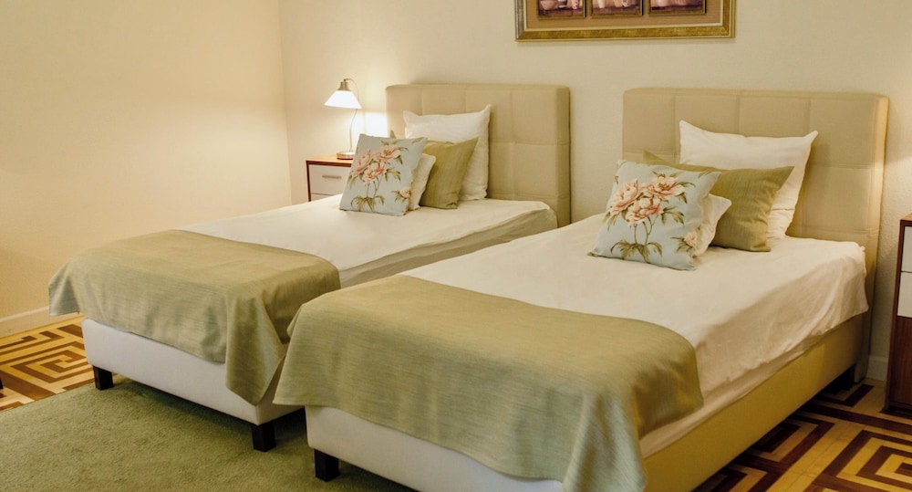 标准双床公寓， 庭院景观