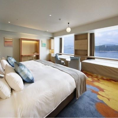 尊貴豪華雙床房，俱樂部樓層、禁菸 廣島王子飯店優惠