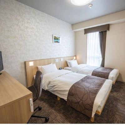 スタンダード ツインルーム たびのホテル 佐渡 クーポン