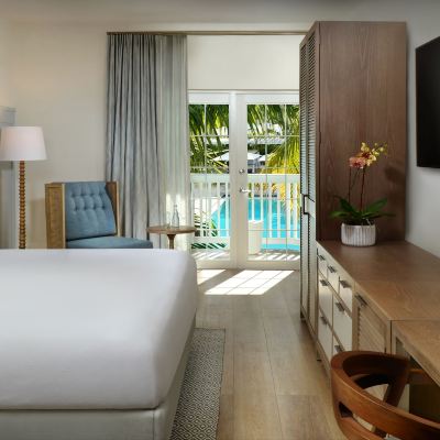 King Room with Pool View and Balcony Southernmost Beach Resort Promo Code