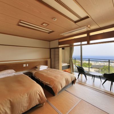 本館畳フロアツインルーム 熱海風雅 クーポン