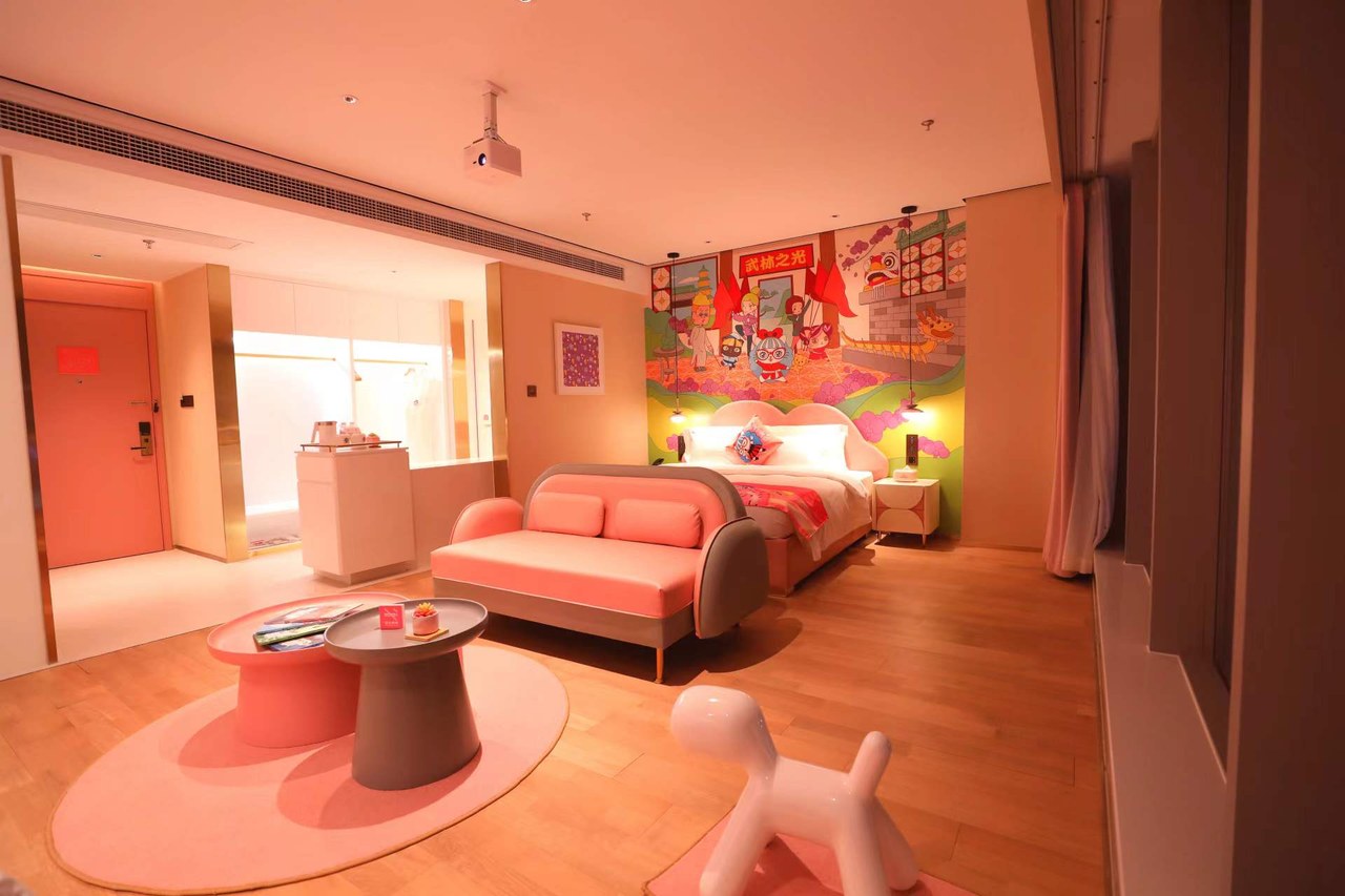 COCO主題兩房一廳【享全球IP版權+100寸投影+浴缸】