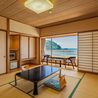 Seaside A [Japanese Room] [Non-Smoking] [Ocean View] 公共の宿 伊豆まつざき荘 クーポン