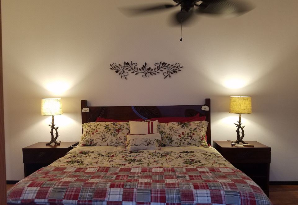 豪华平房，1间卧室，壁炉，湖景（Punawai Hale）