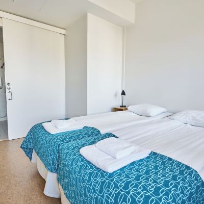 Basic Twin Room, 2 Twin Beds, Kitchen Töölö Towers Promo Code
