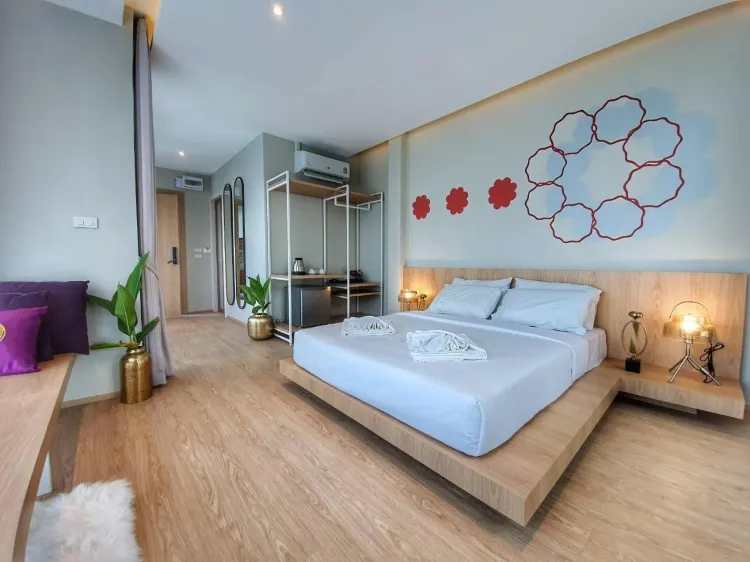 ห้องสตูดิโอพร้อมวิวสระว่ายน้ำ