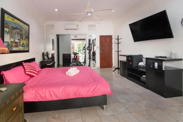 ดีลักซ์วิลล่า, 4 ห้องนอน, สระว่ายน้ำส่วนตัว, วิวสวน