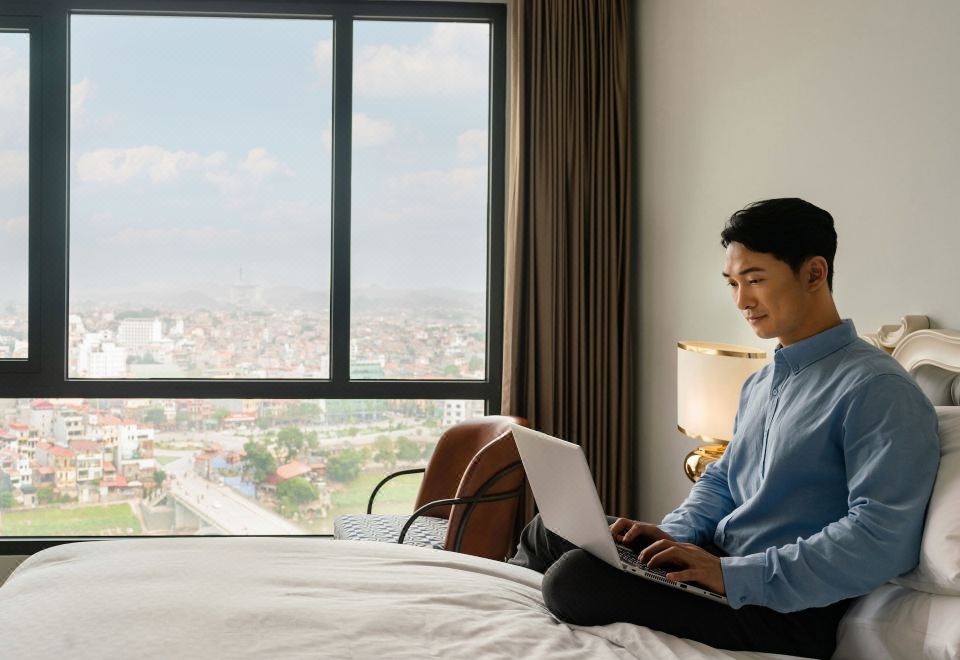 天际线景豪华双床房