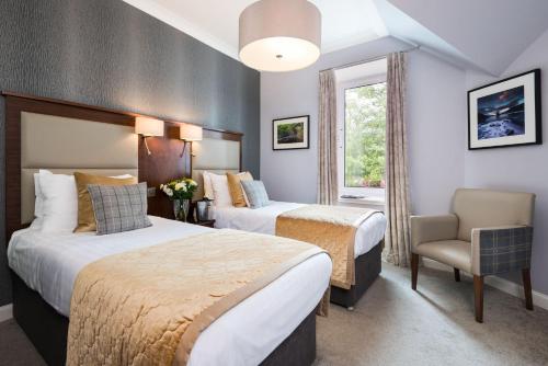 双床房带私人外部浴室