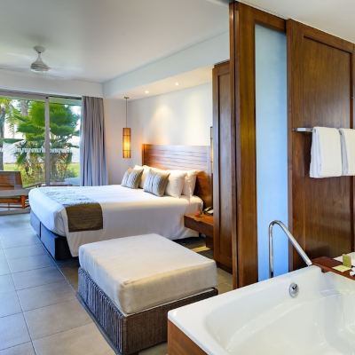 一卧室海濱套房 斐濟海灘希爾頓度假酒店優惠