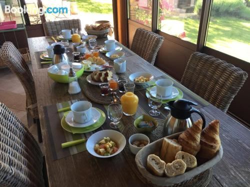 带露台的双人房