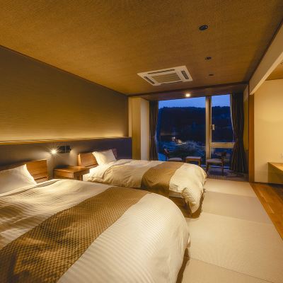 和洋式ルーム(本館) 神通峡春日温泉　ゆ～とりあ越中 クーポン