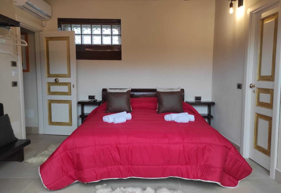 带露台的双人房