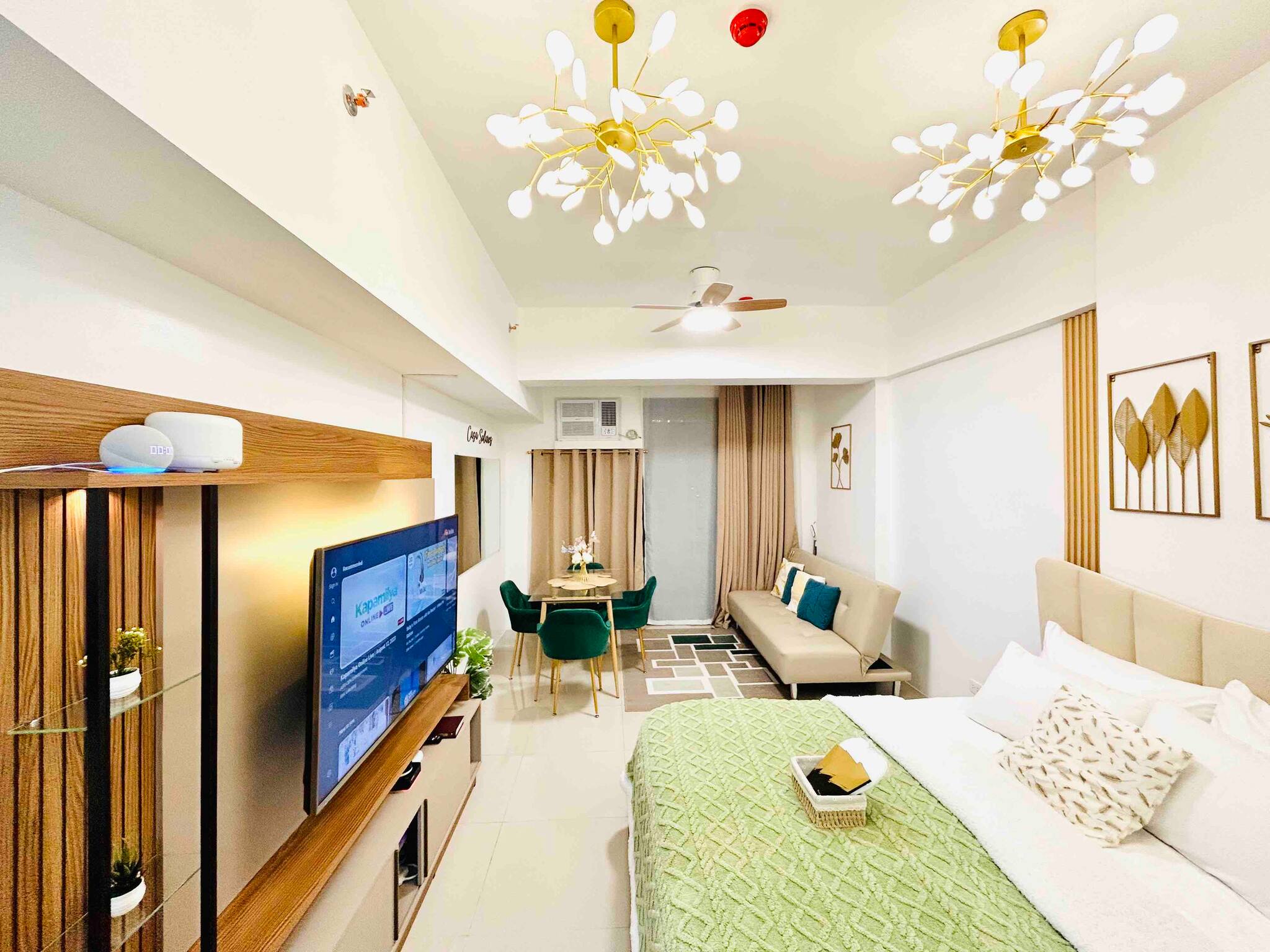 公寓，带公共设施的房间