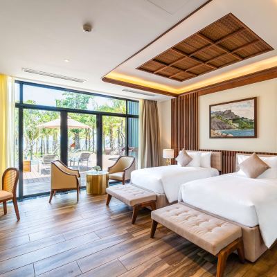 Villa-3 King 4 Single Beds, Non-Smoking, Presidential Room, 5 Bedrooms, Beach Front, Living Room, Private Pool Best Western Premier Sonasea Phu Quoc Promo Code