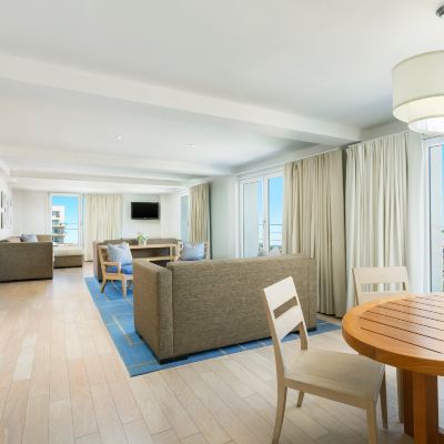 King Suite with Partial Beach View