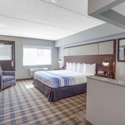 King Room - Mobility Access/Non-Smoking AmericInn by Wyndham Madison South Promo Code