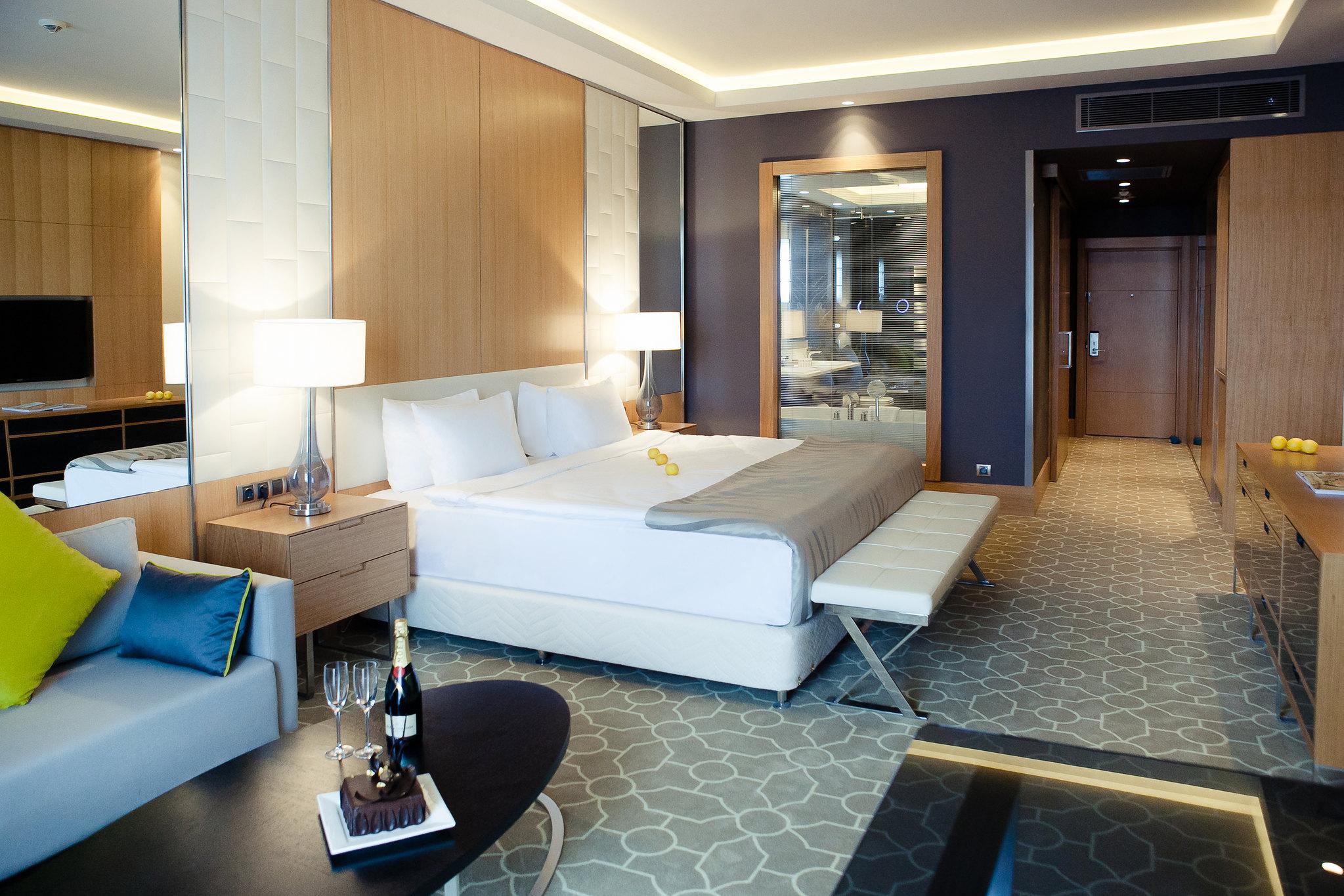 Rixos Krasnaya Polyana Sochi高级双人床房