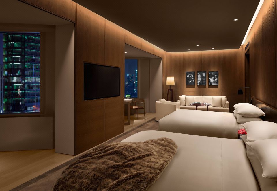 风尚城景双床房