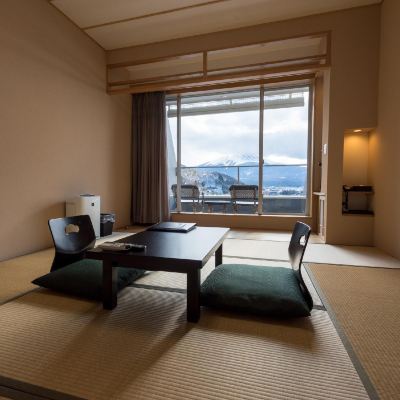 Mount Fuji and Lake View Japanese Style Room 2 with Balcony-Non-Smoking