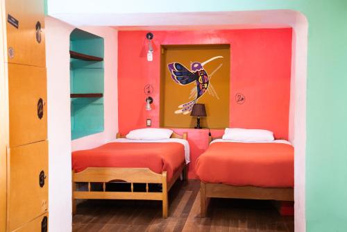 5床混合宿舍间的床位