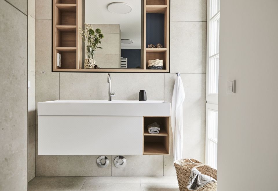 主套房带蒸汽浴和阳台