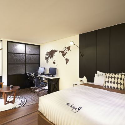 Deluxe Double Room (Bigger Than Most Rooms in Seoul)