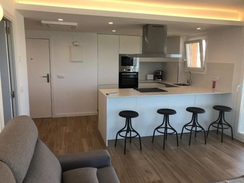 带海景的一卧室公寓