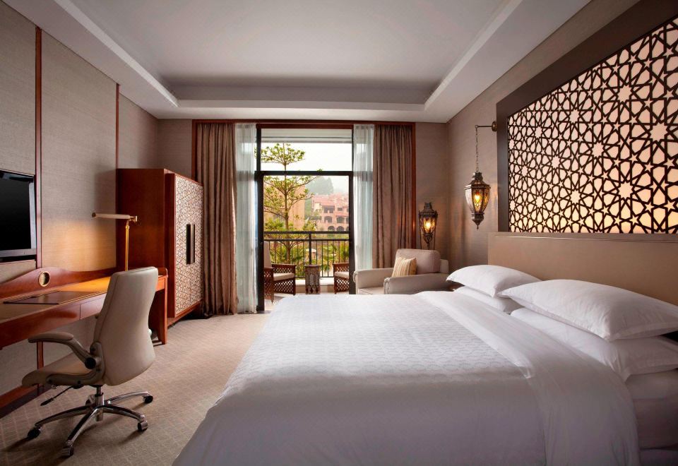 豪華園景大床房|帶浴缸