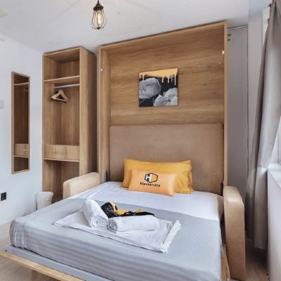 Open Studio With Shared Bathroom 潮人城市青年旅館優惠