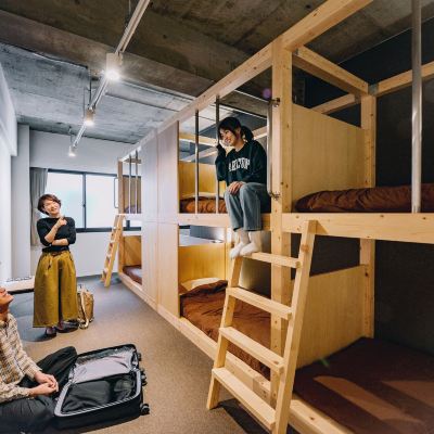 六人房（帶公共浴室） 留夜大阪心齋橋 - 青年旅舍優惠