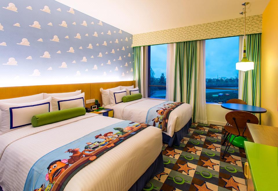 花园景观双床房