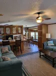 Peaceful home on little Round lake near EAA, Iola car show & the Packer Stadium.