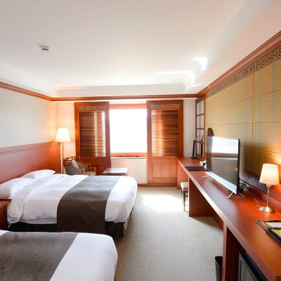 디럭스 트윈룸 산 전망 코모도호텔 경주 쿠폰