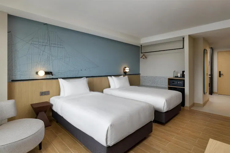 เตียงเดี่ยว 2 เตียง ห้องซูพีเรีย ปลอดสูบบุหรี่